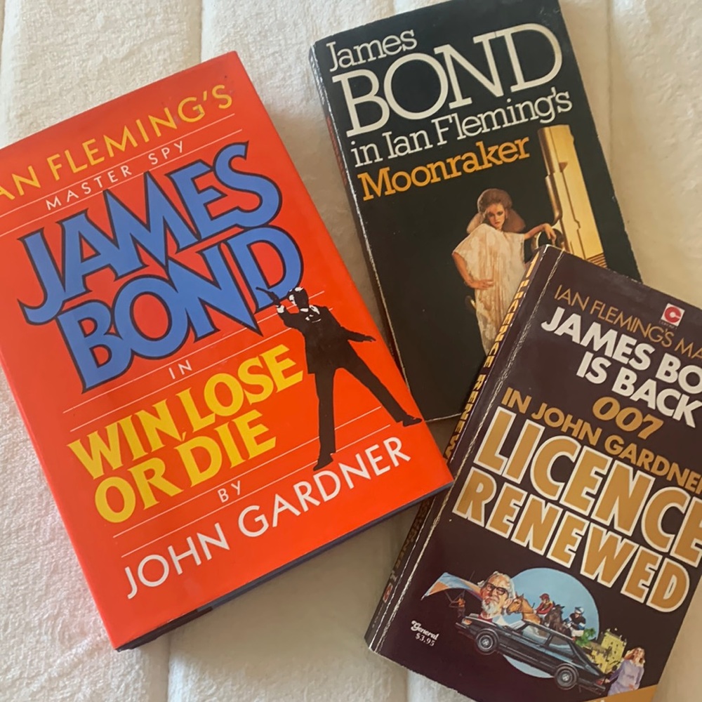 James Bond 3 books